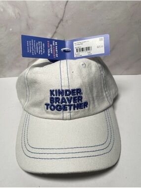 Lady Gaga x Cotton On Collab Baseball Cap - "Kinder, Braver Together"